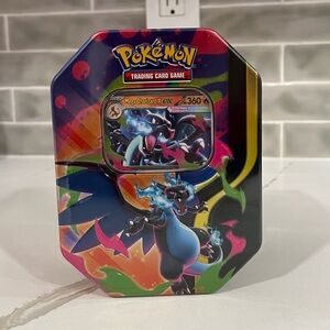 Pokemon TCG: Mega Charizard X Tin - 4 Packs, Promo Card